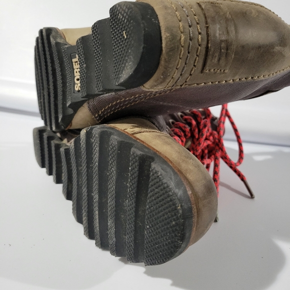 Sorel Original Wedge Boot in Canvas & Spark Vtg 2016 W7 - Picture 8 of 9